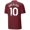 Camisola + Calções Manchester City Grealish 10 Criança Equipamento 3ª 24/25